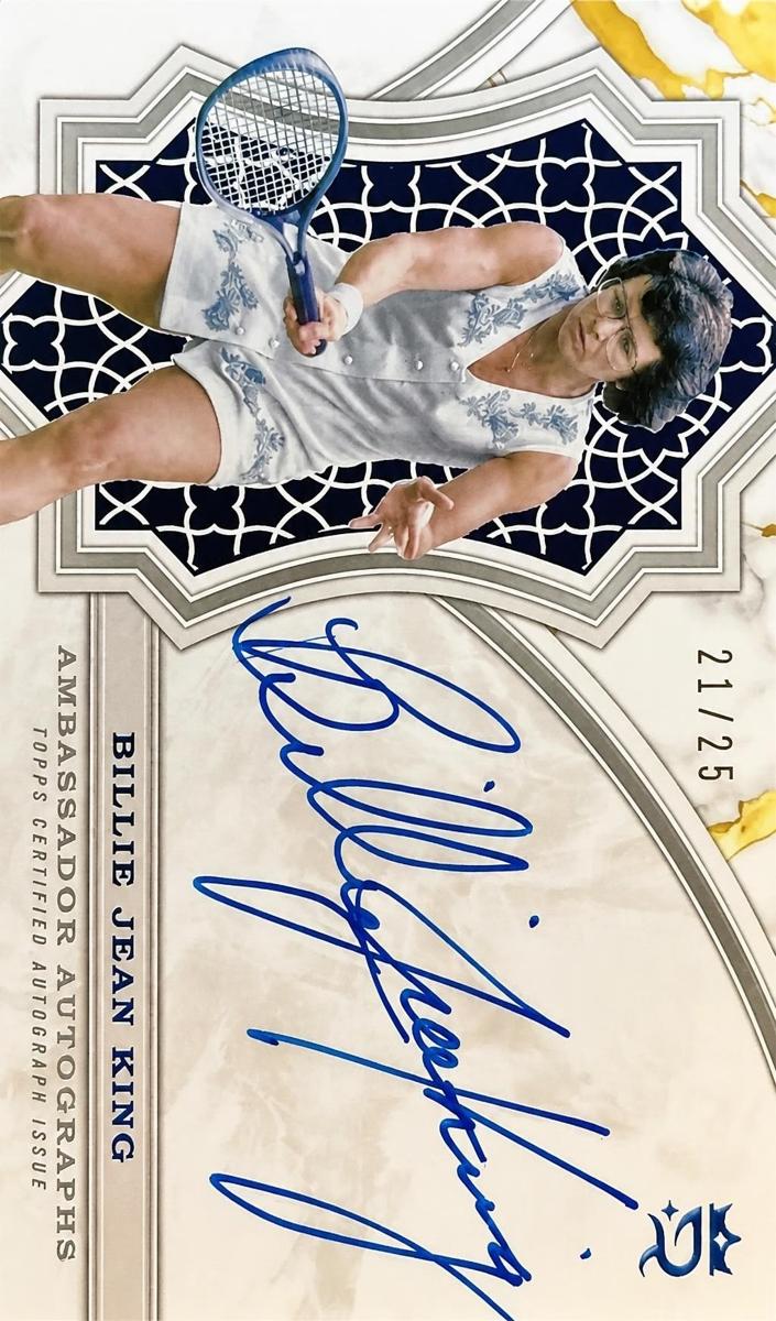 2024 Billie Jean King [Blue] #AA-BK