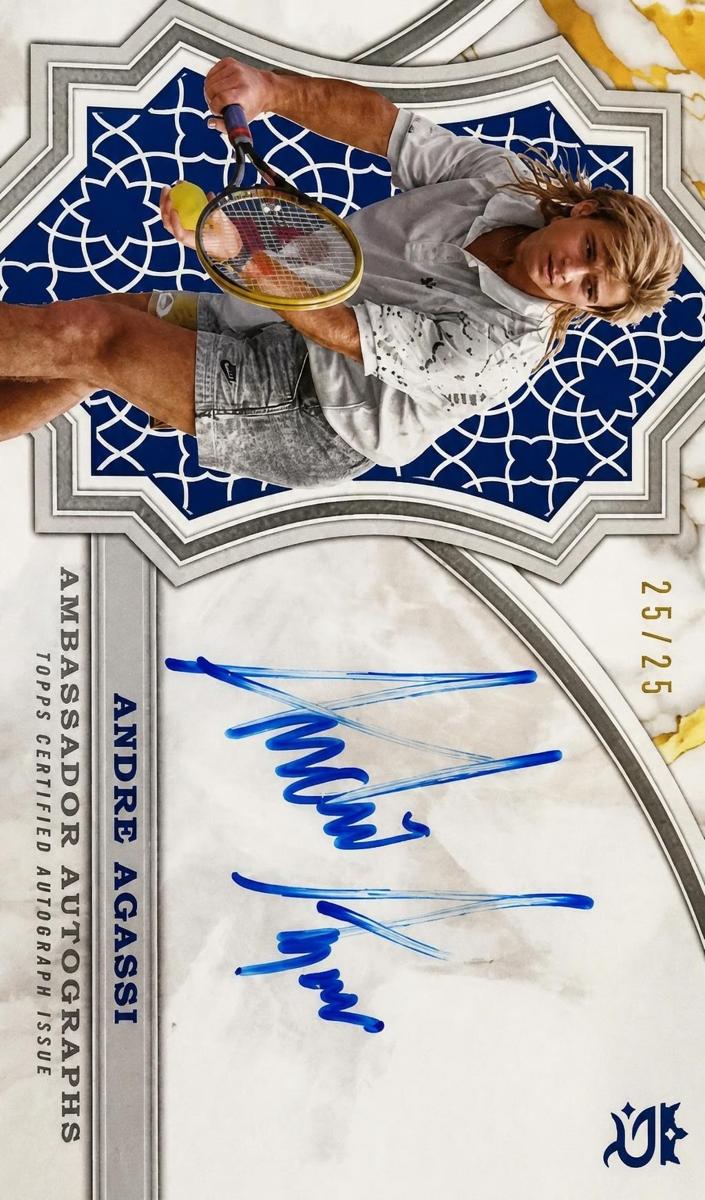 2024 Andre Agassi [Blue] #AA-AA