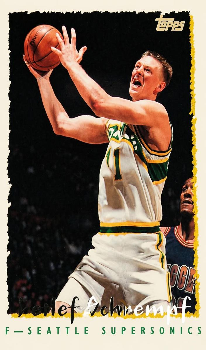 1994 Topps Detlef Schrempf #112 card