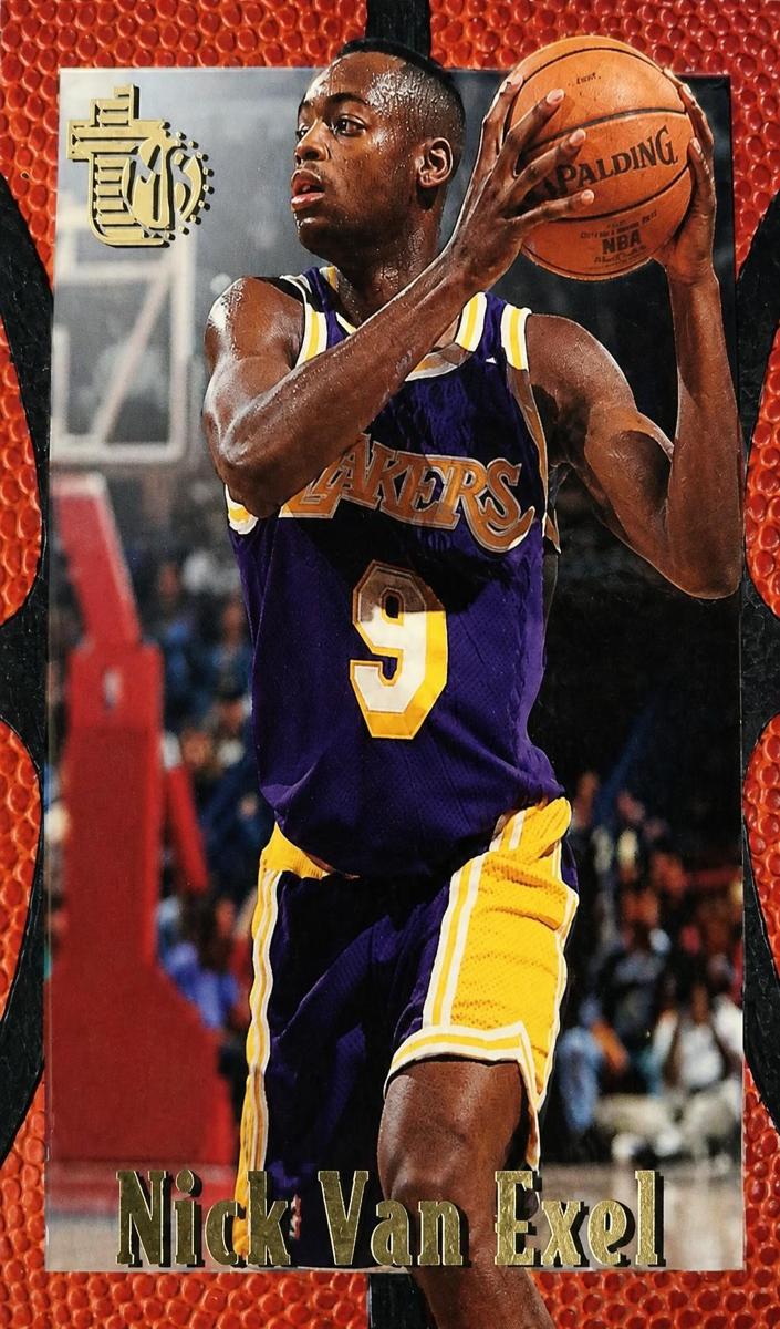 1994 Topps Embossed Nick Van Exel #48 card