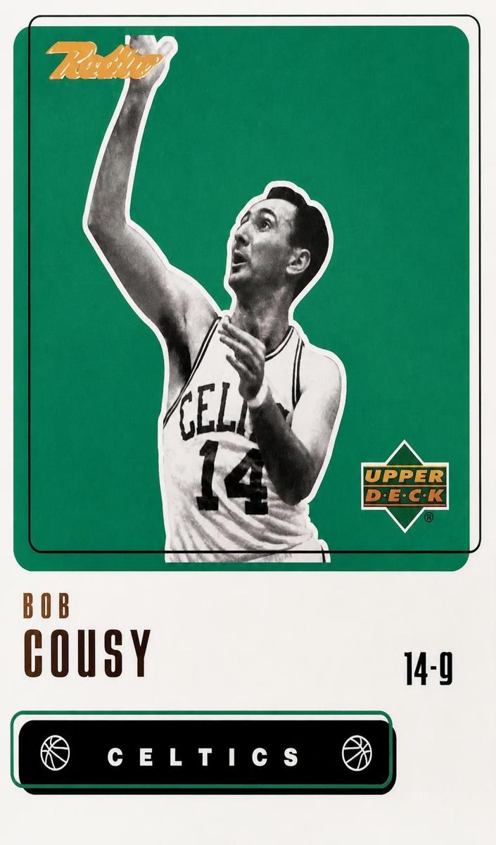 1999 Bob Cousy #14