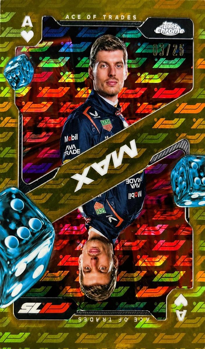 2025 Max Verstappen [Gold LogoFractor] #SCA-3