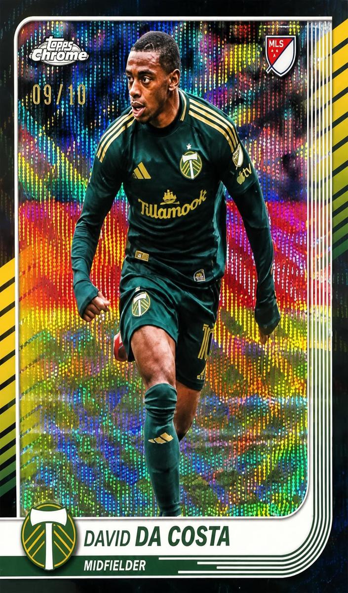 2025 David da Costa [Black Refractor] #76