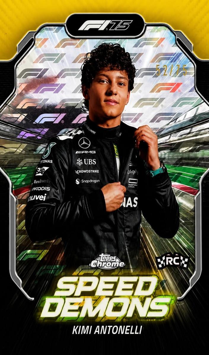 2025 Kimi Antonelli [Yellow LogoFractor] #SD-1