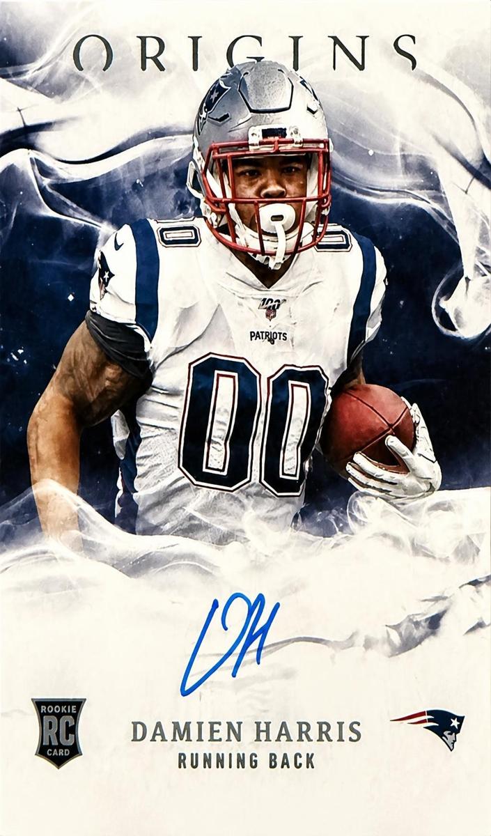 2019 Panini Origins Damien Harris #RA-DH card