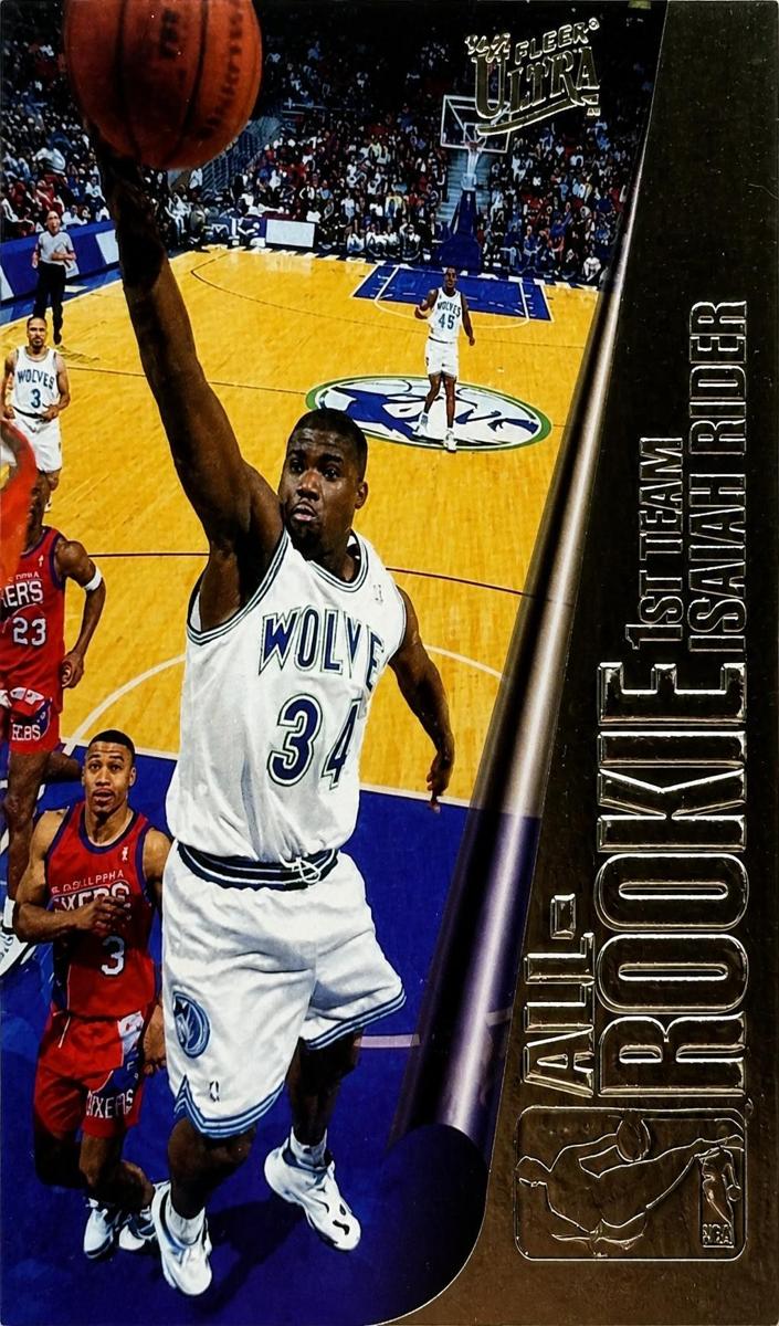 1994 Fleer Ultra Isaiah Rider #4 card