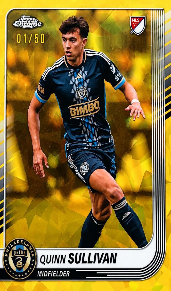 2025 Quinn Sullivan [Gold Refractor] #86