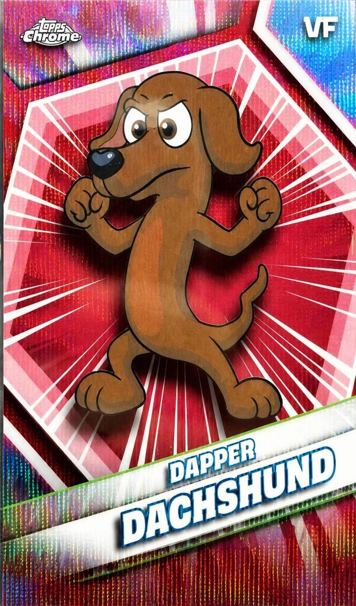 2026 Dapper Dachshund [Red Refractor] #62