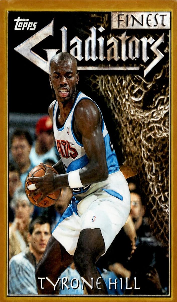 1996 Tyrone Hill [Refractor w Coating] #6