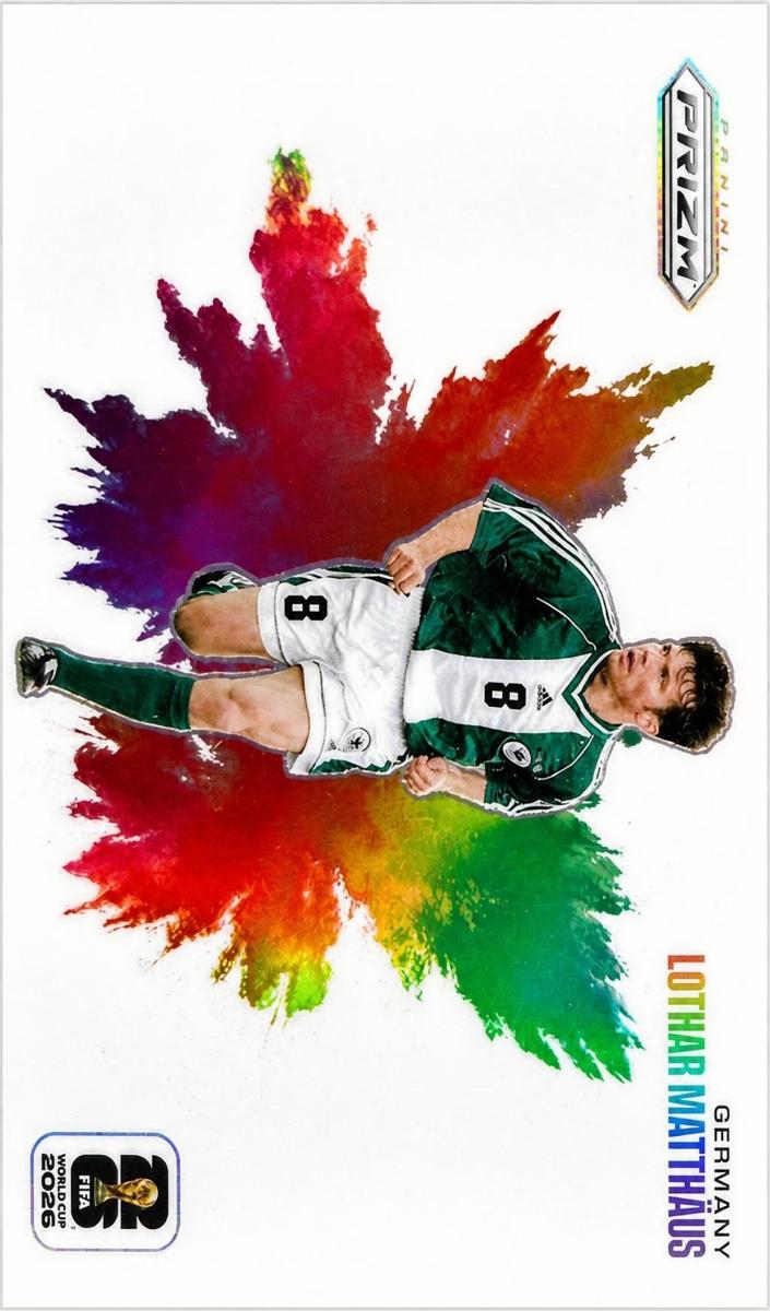 2026 Panini Prizm FIFA World Cup Lothar Matthaus #38 card