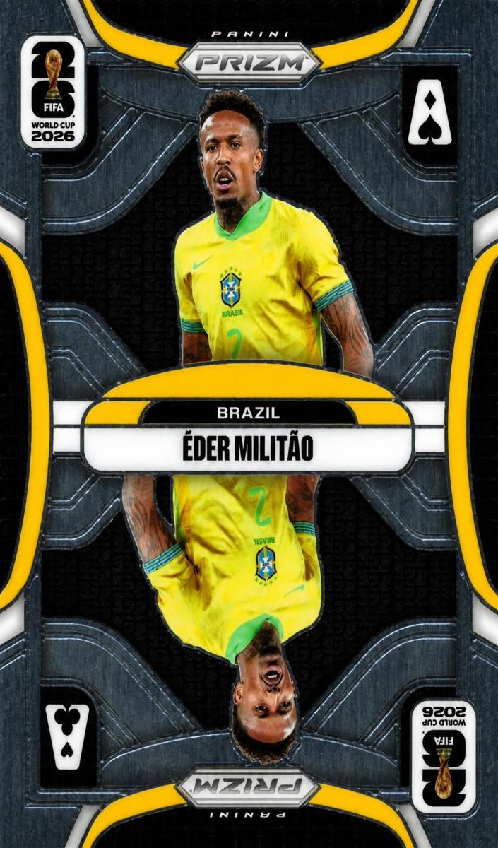2026 Panini Prizm FIFA World Cup Eder Militao #3 card