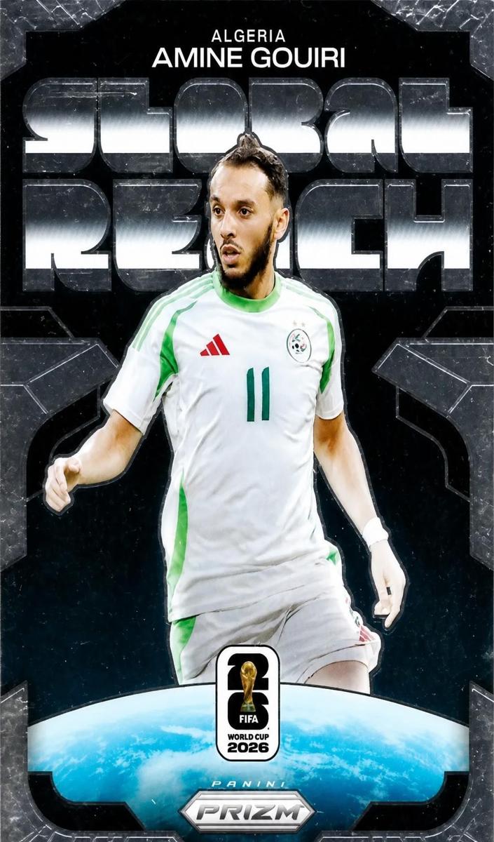 2026 Panini Prizm FIFA World Cup Amine Gouiri #4 card