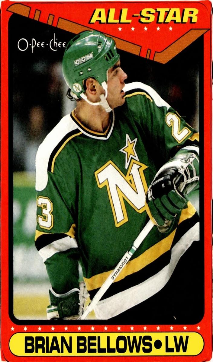 1990 O-Pee-Chee Brian Bellows #200 card