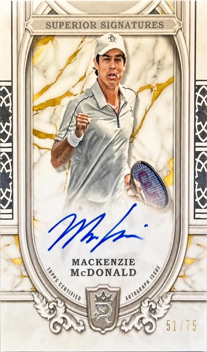 2024 Topps Royalty Mackenzie McDonald #SS-MMD card