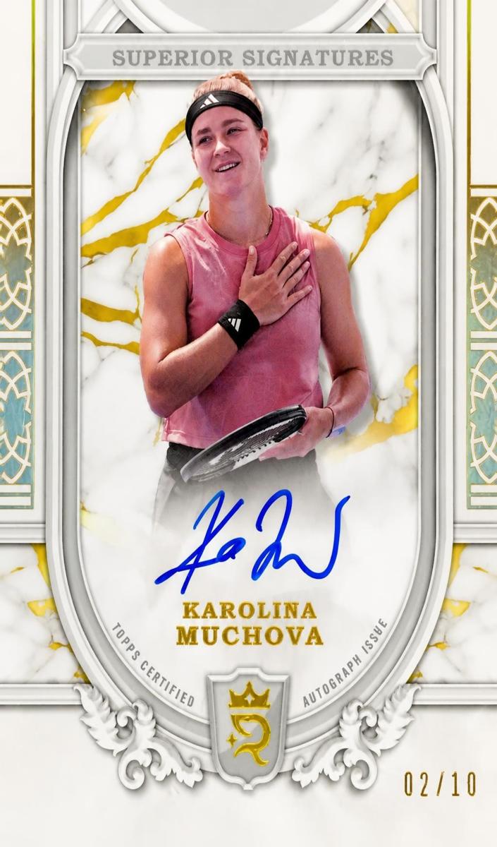 2024 Karolina Muchova [Gold] #SS-KMA