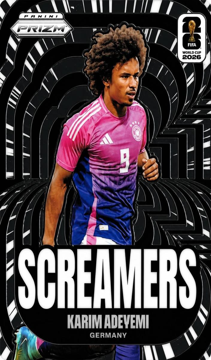 2026 Panini Prizm FIFA World Cup Karim Adeyemi #5 card