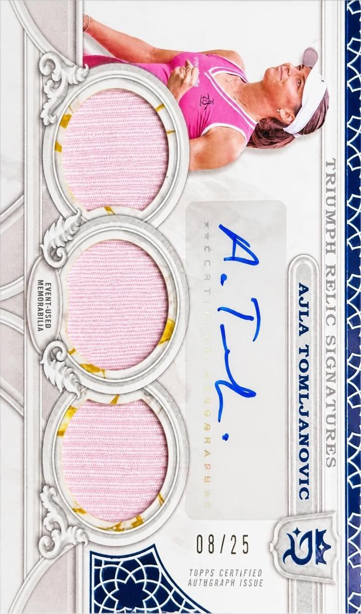 2024 Ajla Tomljanovic [Blue] #TRS-AT