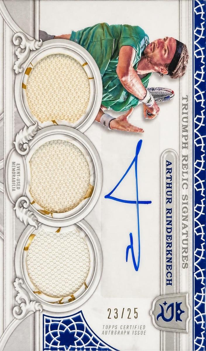 2024 Arthur Rinderknech [Blue] #TRS-AR
