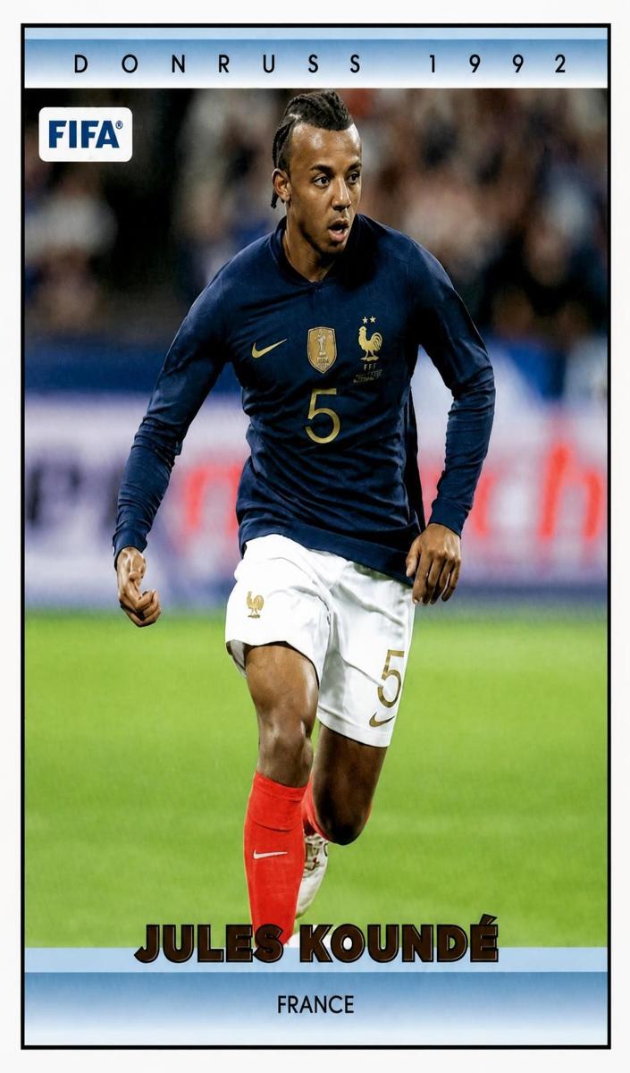 2022 Panini Donruss Jules Kounde #9 card