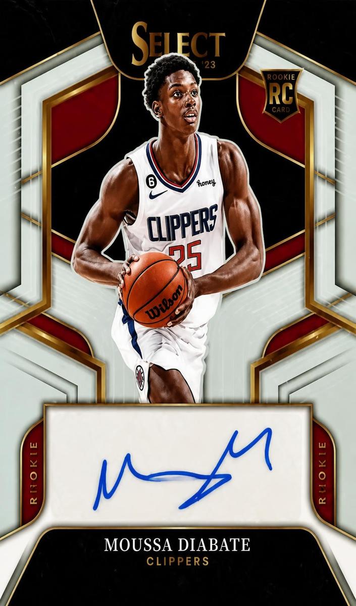 2022 Panini Select Moussa Diabate #RS-MDB card