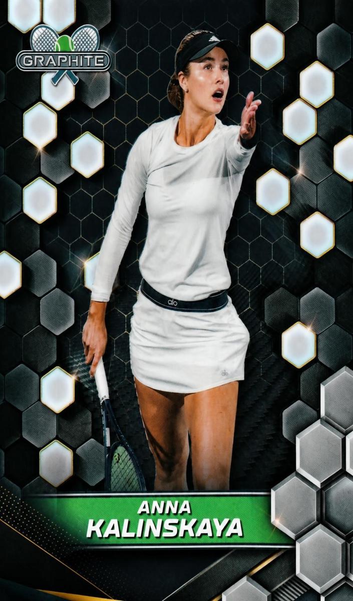 2024 Topps Graphite Anna Kalinskaya #48 card