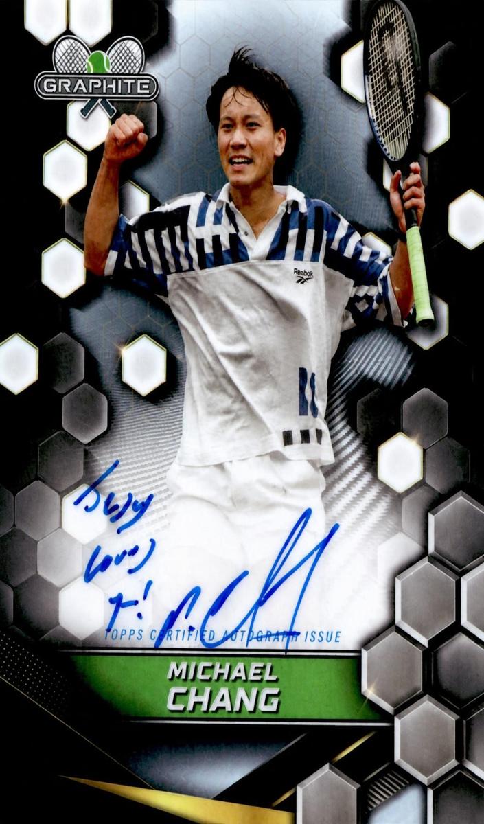 2024 Topps Graphite Michael Chang #GS-MCG card