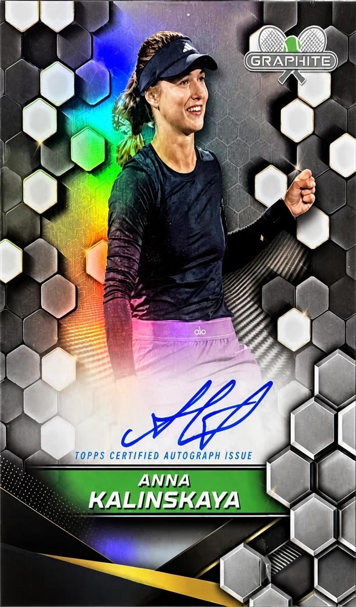 2024 Topps Graphite Anna Kalinskaya #GS-AKA card