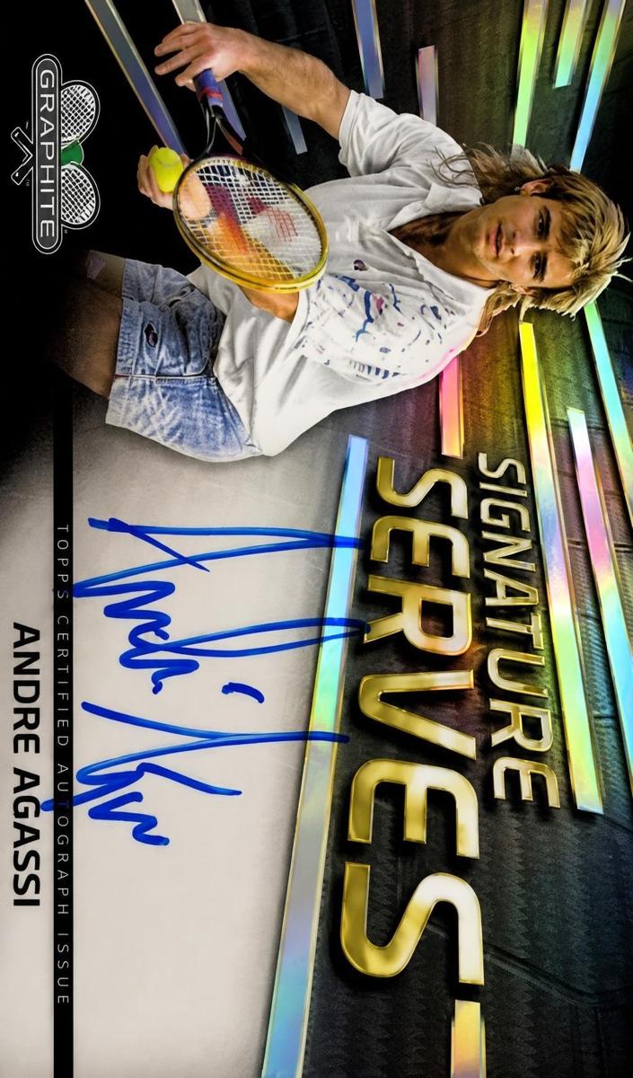 2024 Topps Graphite Andre Agassi #SS-AA card