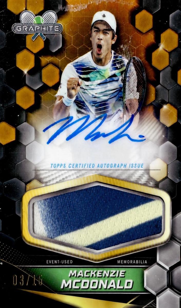 2024 Topps Graphite Mackenzie McDonald #GSR-MMD card