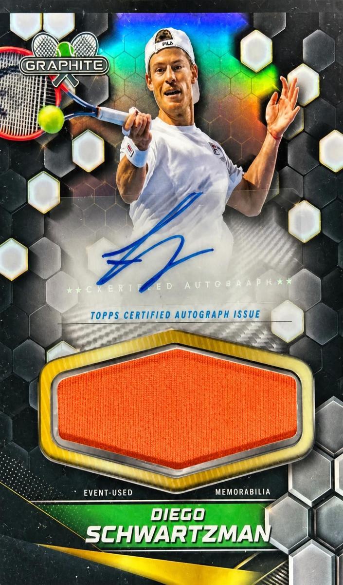 2024 Topps Graphite Diego Schwartzman #GSR-DSN card