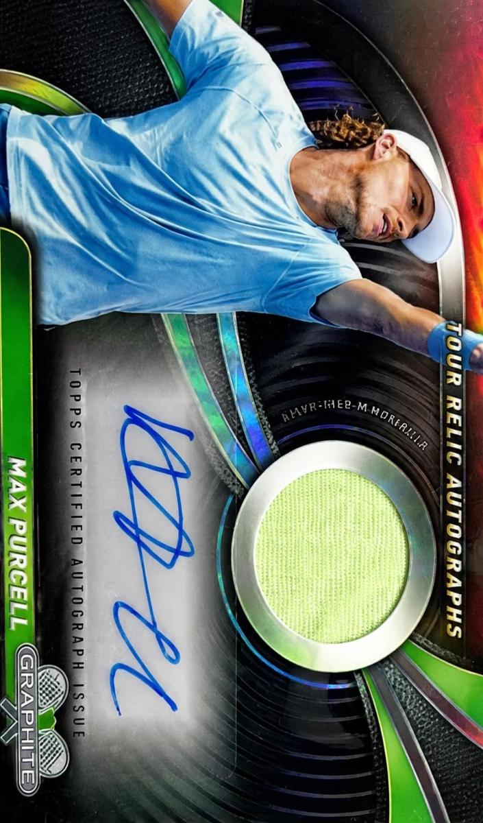 2024 Topps Graphite Max Purcell #TRA-MPL card