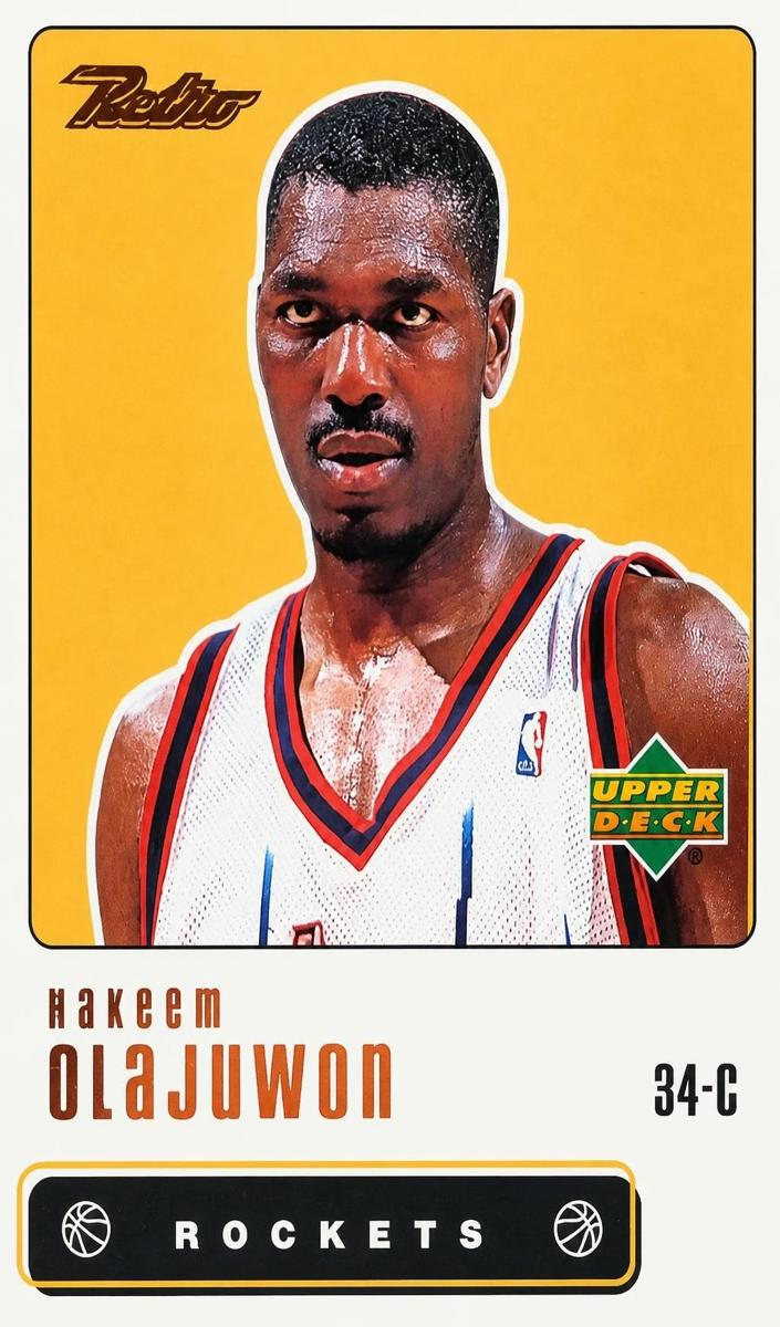 1999 Hakeem Olajuwon [Gold] #92