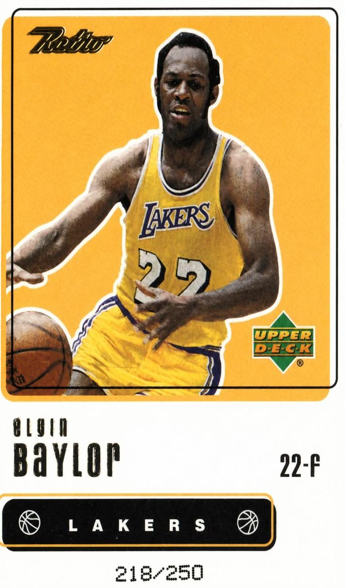 1999 Elgin Baylor [Gold] #72