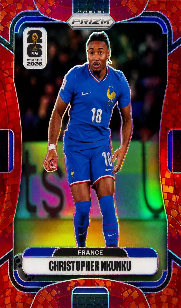 2026 Panini Prizm FIFA World Cup Christopher Nkunku #25 card