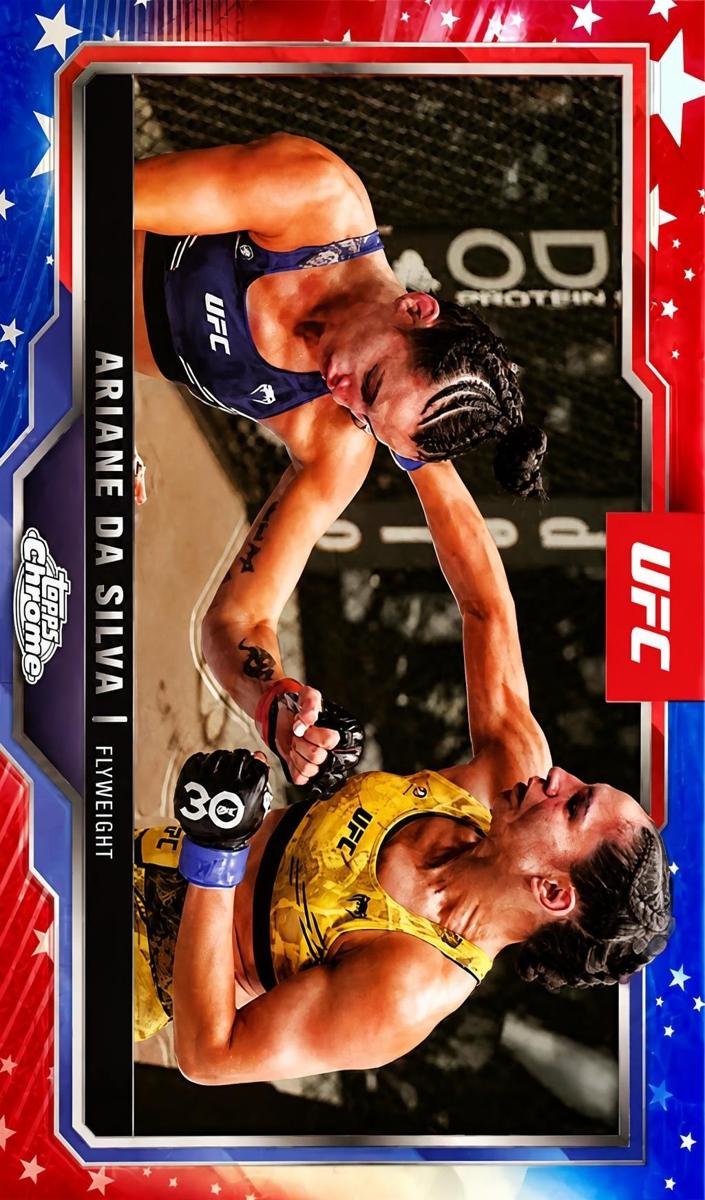 2025 Ariane da Silva [Red & Blue Refractor] #165