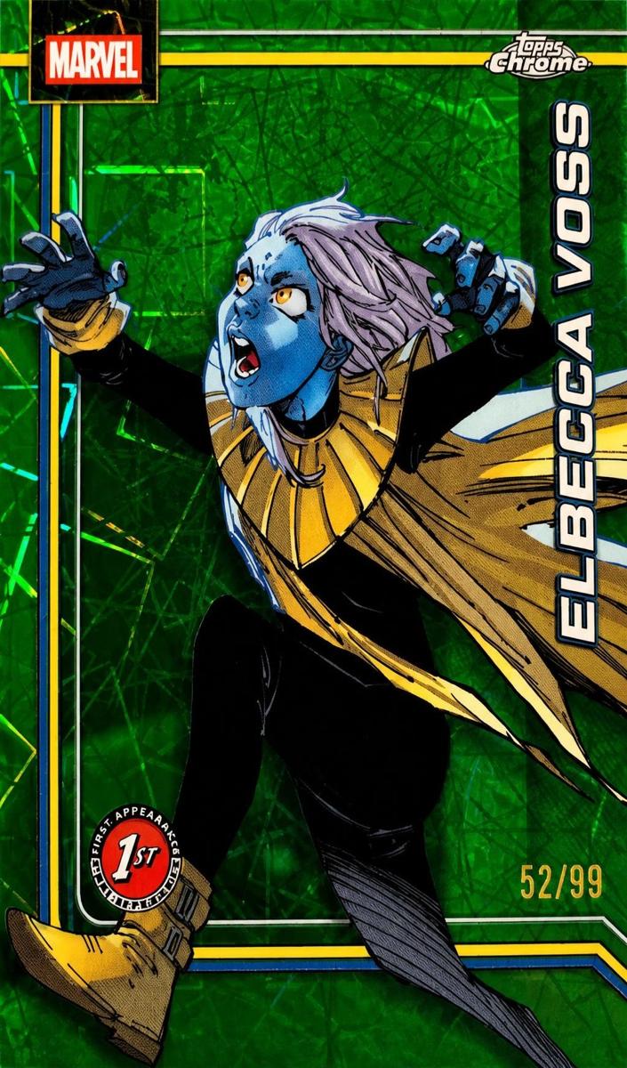 2026 Elbecca Voss [Hulk Green Lazer Refractor] #114