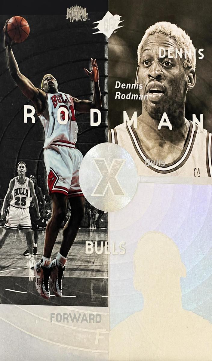1997 Dennis Rodman [Silver] #8