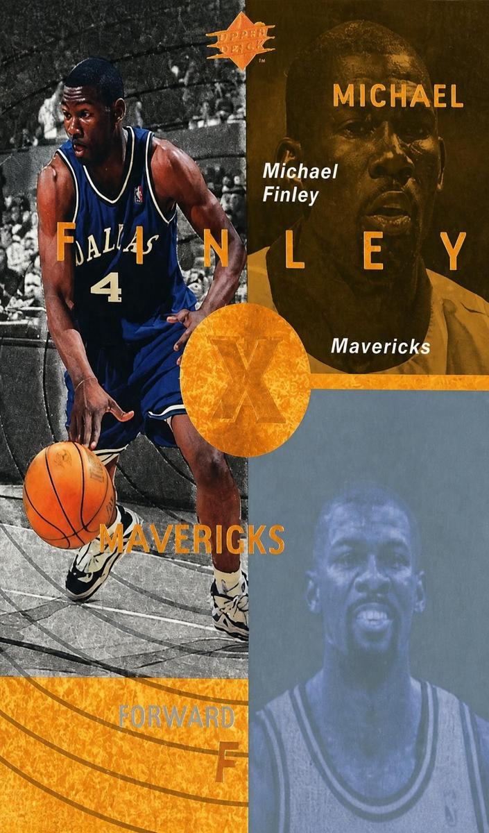 1997 SPx Michael Finley #10 card