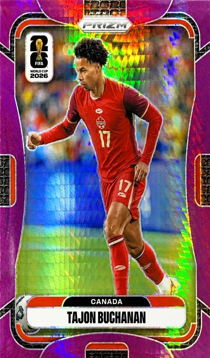 2026 Panini Prizm FIFA World Cup Tajon Buchanan #166 card