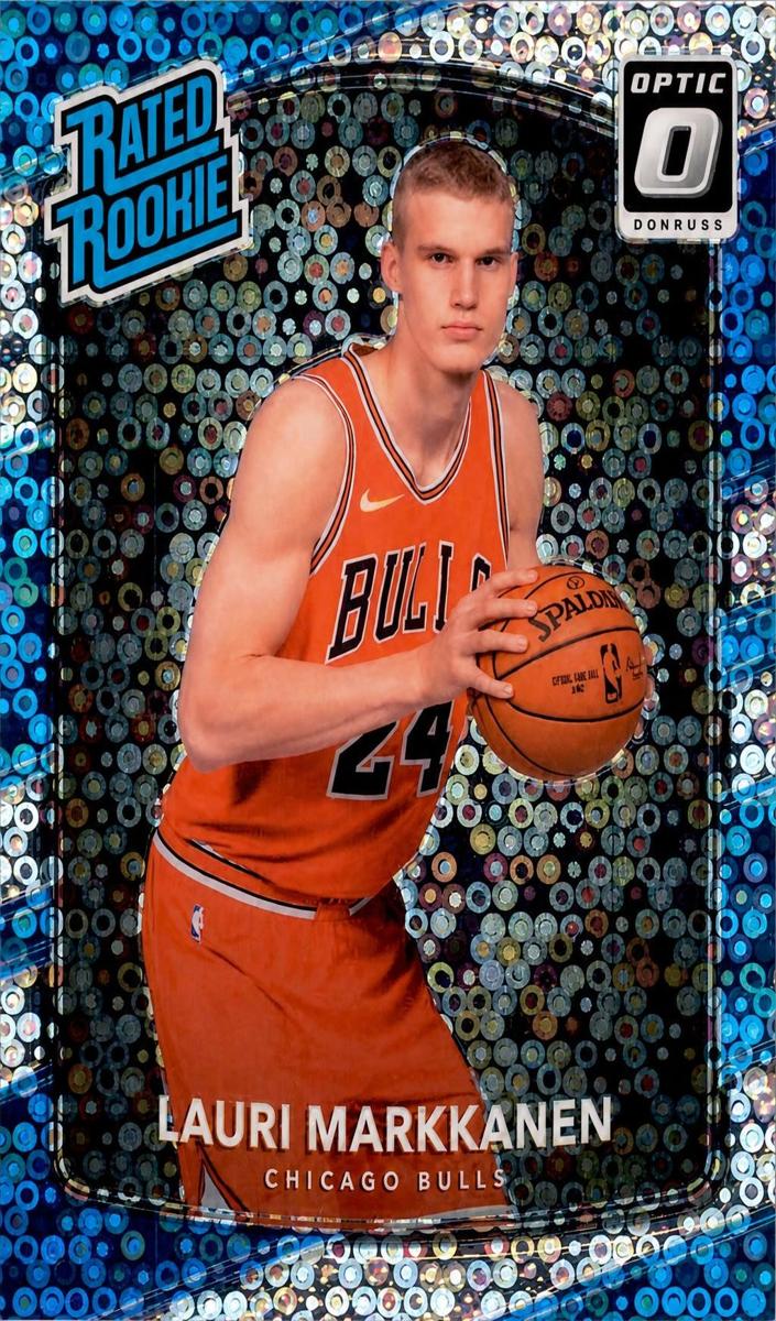 2017 Lauri Markkanen [Fast Break Holo] #159
