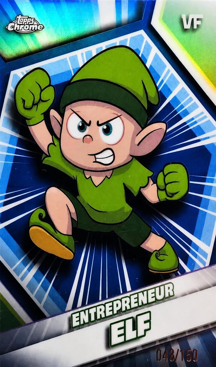 2026 Entrepreneur Elf [Blue Refractor] #72