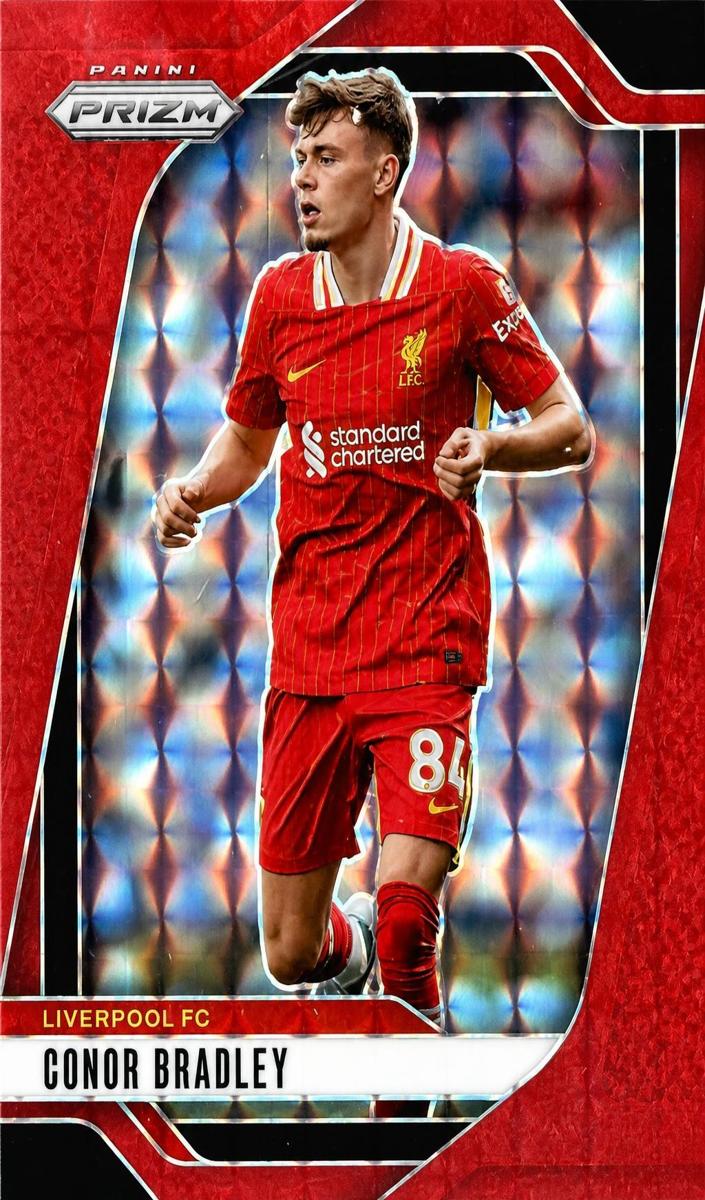 2024 Panini Prizm Premier League Conor Bradley [Gold] #48 card