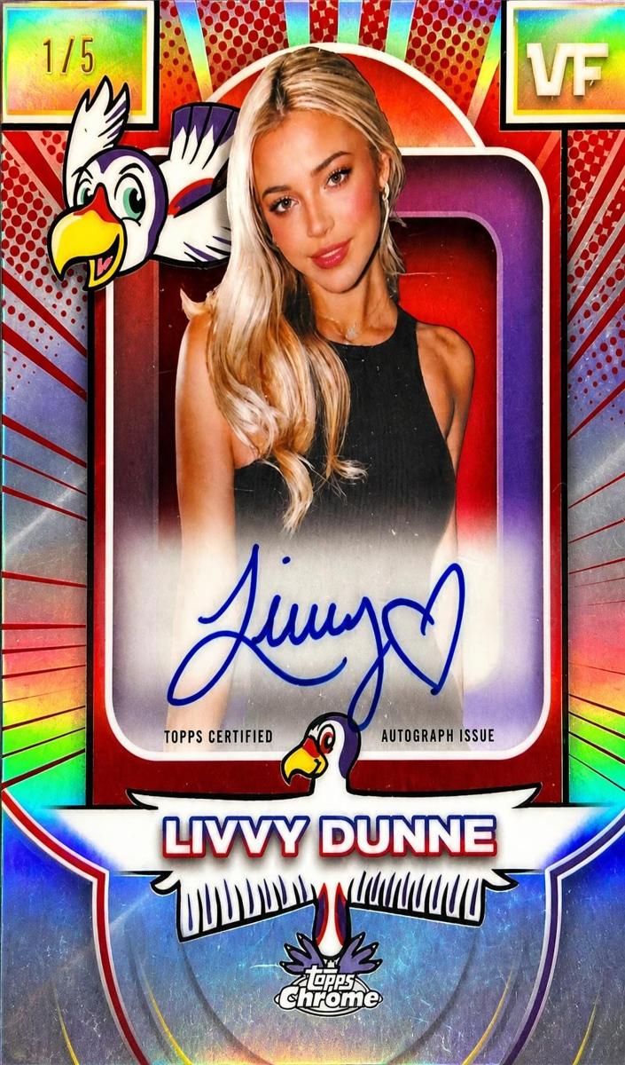 2026 Livvy Dunne [Red Refractor] #CCA-LD