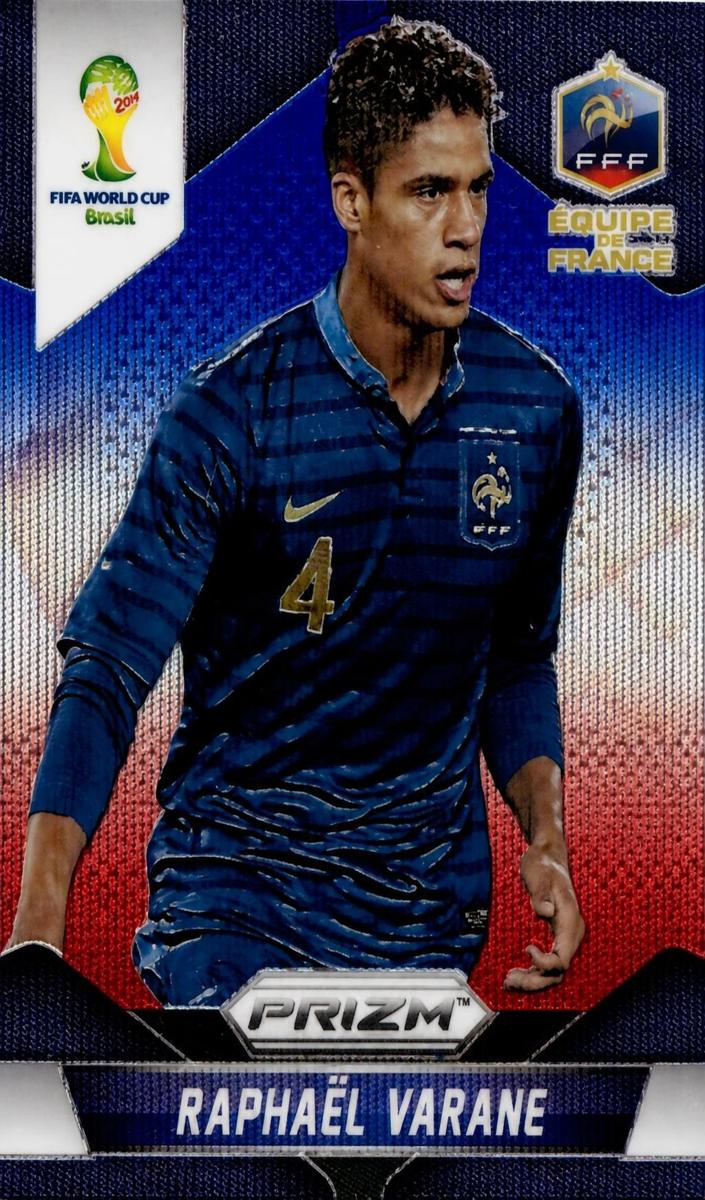 2014 Raphael Varane [Blue and Red Wave] #78