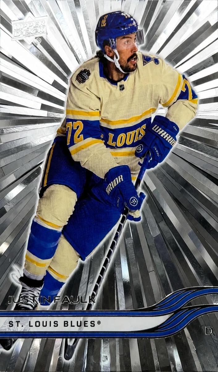 2025 Justin Faulk [Outburst Silver] #149