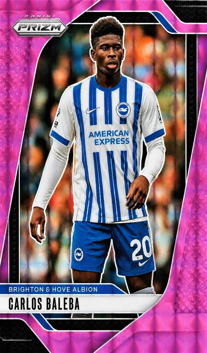 2024 Panini Prizm Premier League Carlos Baleba [Green Breakaway] #174 card
