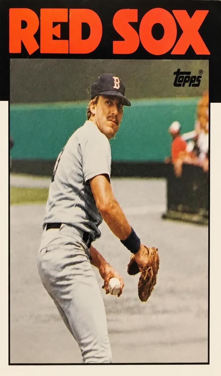 1986 Topps Rick Miller #424 card