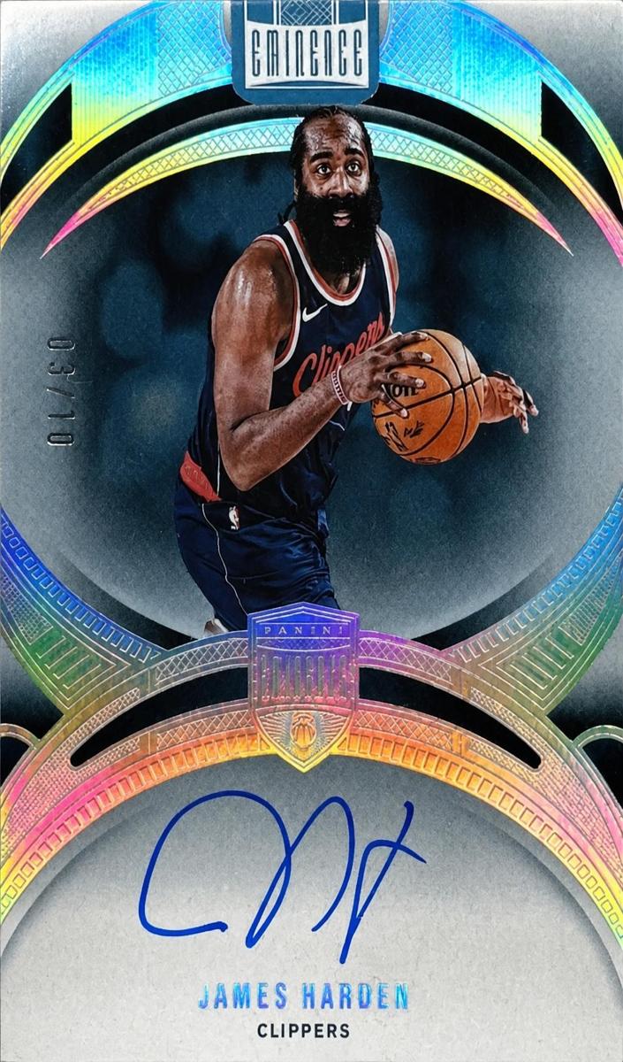 2024 Panini Eminence James Harden #14 card