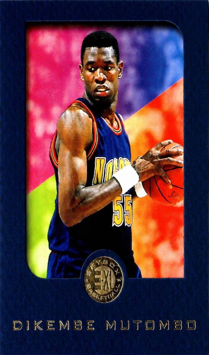 1995 Dikembe Mutombo [Blue] #22