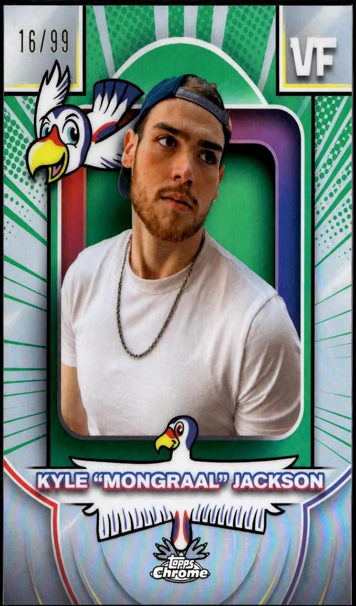 2026 Kyle "Mongraal" Jackson [VF Green Refractor] #CC-MG